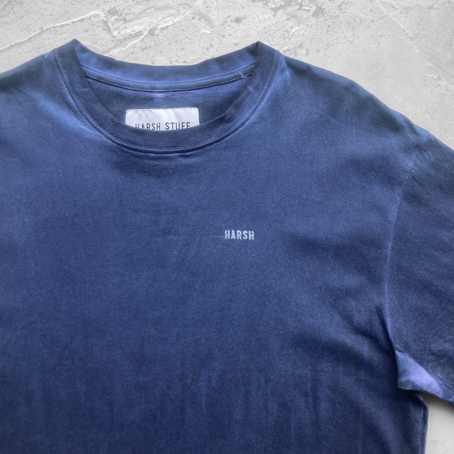 GD (Garment Dye) Blue / White