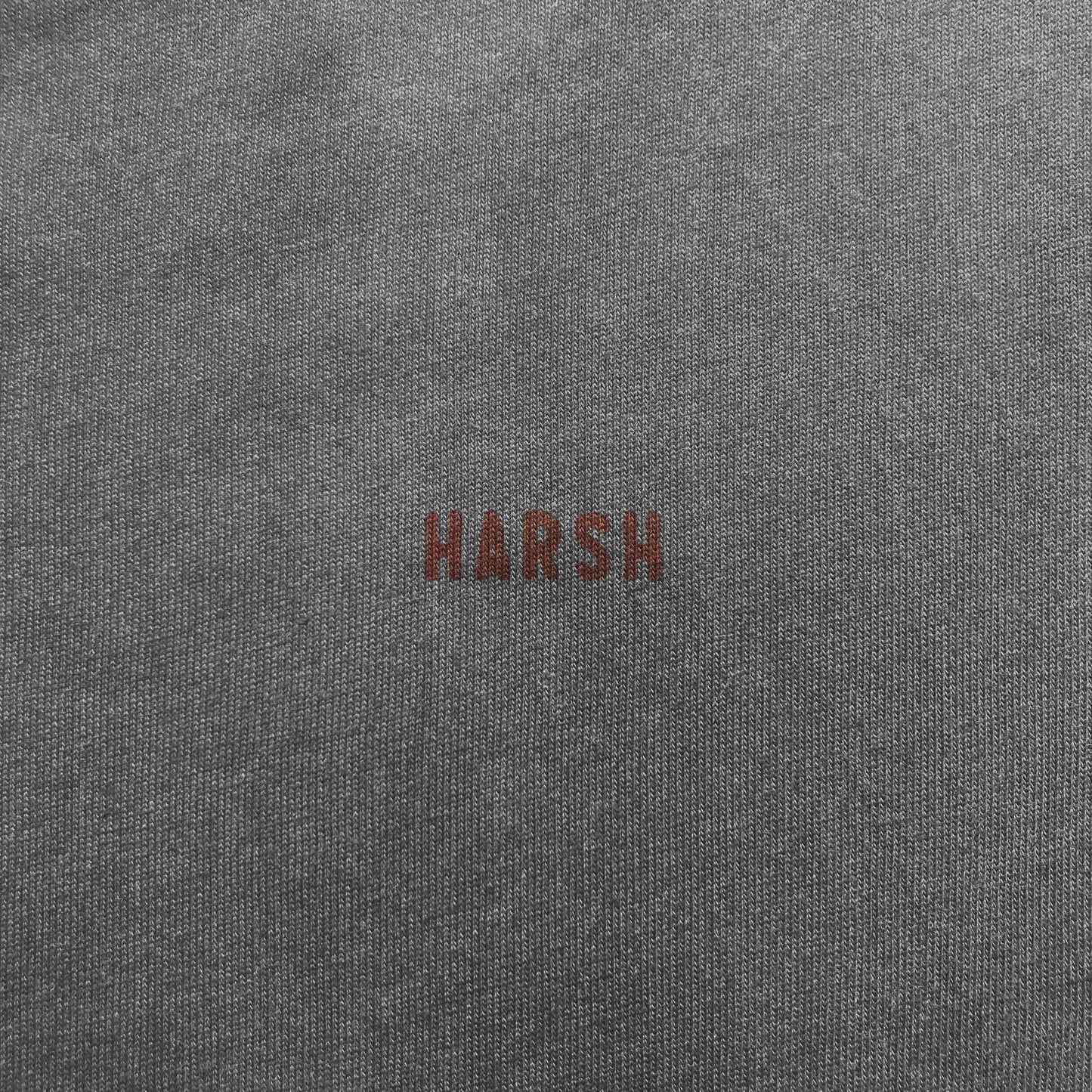 GD (Garment Dye) Dark gray / Red