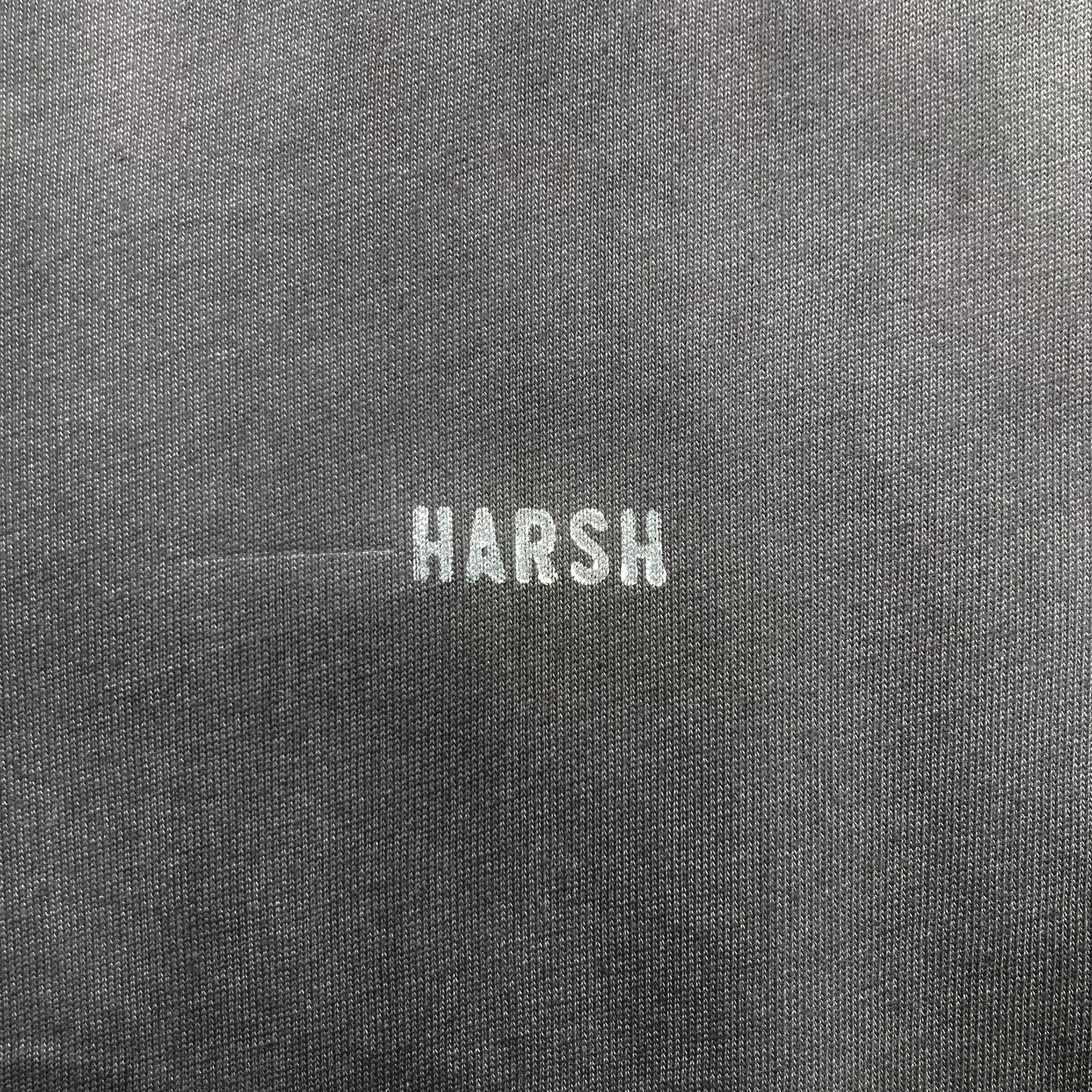 GD (Garment Dye) Dark gray / White