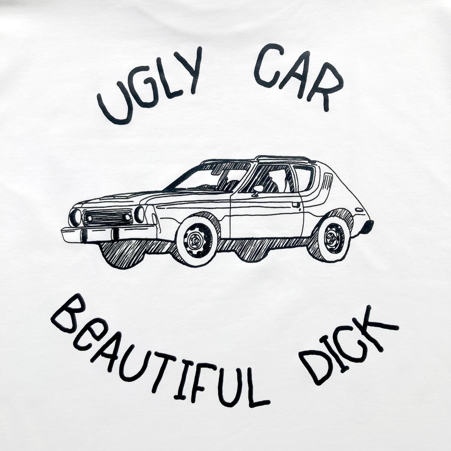 Ugly car beautiful dick