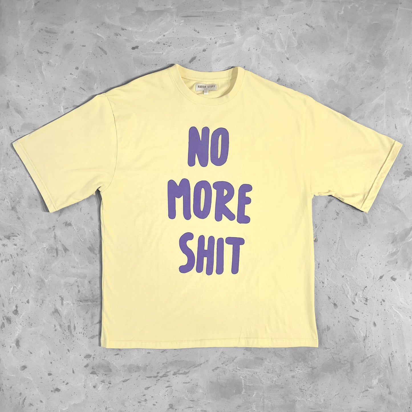 No more shit