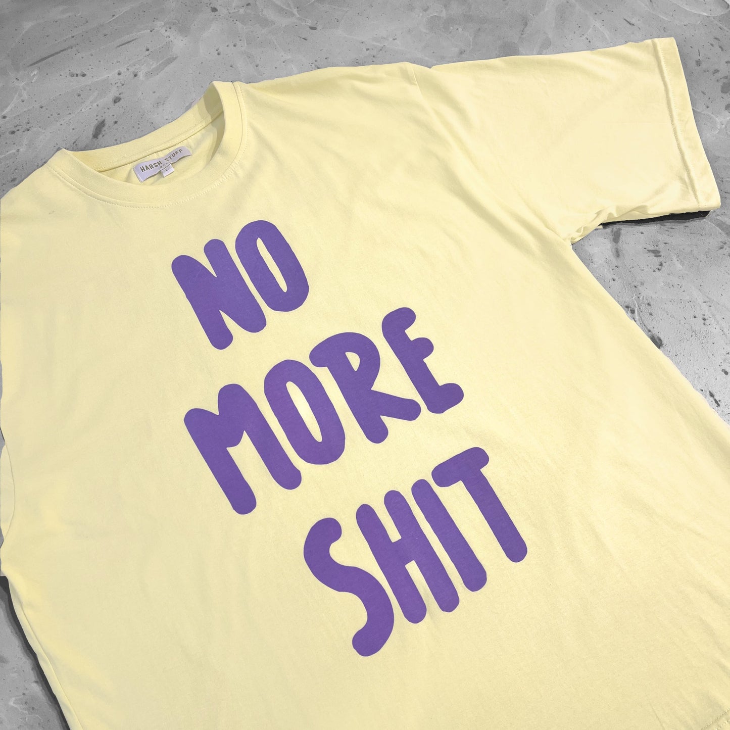 No more shit