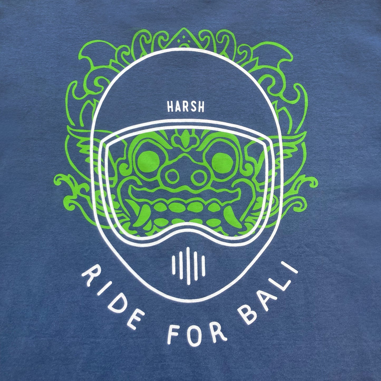 Ride for Bali | Navy+green