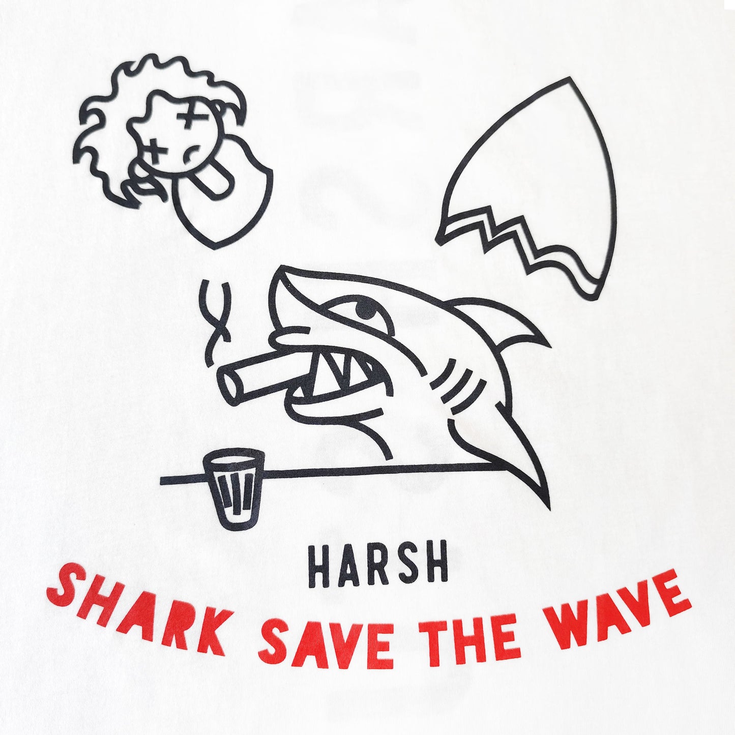 Shark save the wave