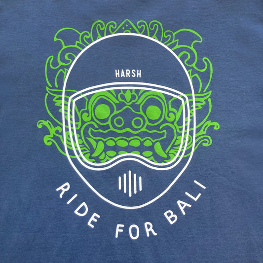Ride for Bali | Navy+green